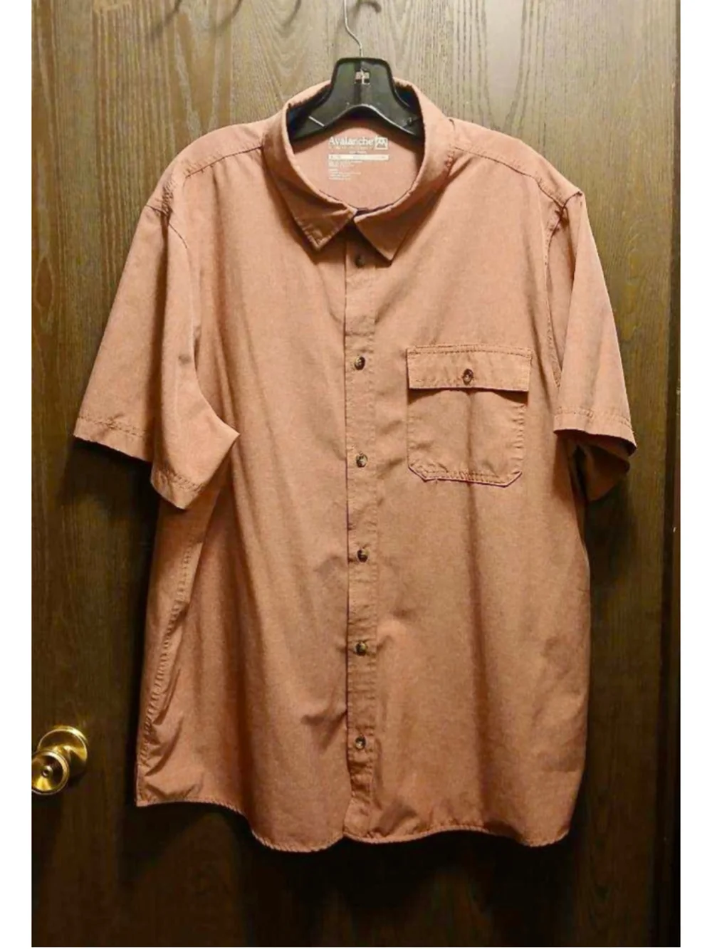 Avalanche Outdoor Supply Co. Men's XL Short Sleeve Performance Shirt JC470’s